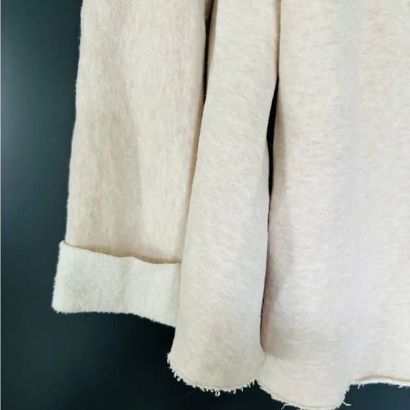 Anthropologie Sanctuary Unstructured Sweatshirt Tan - Picture 2 of 5